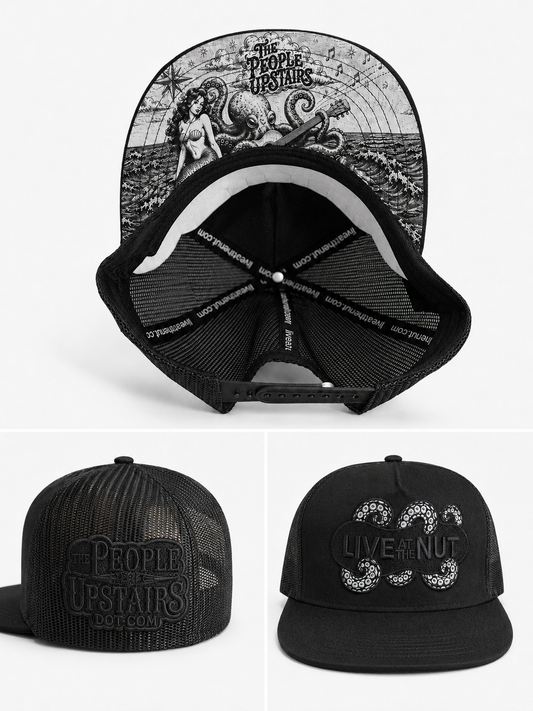 Live At The Nut 2026 Trucker Hat - Black