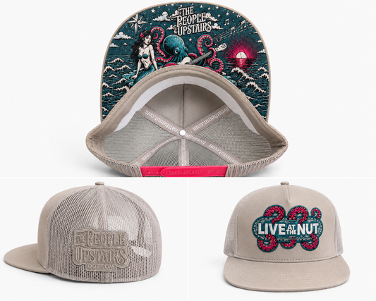 Live At The Nut 2026 Trucker Hat - Grey
